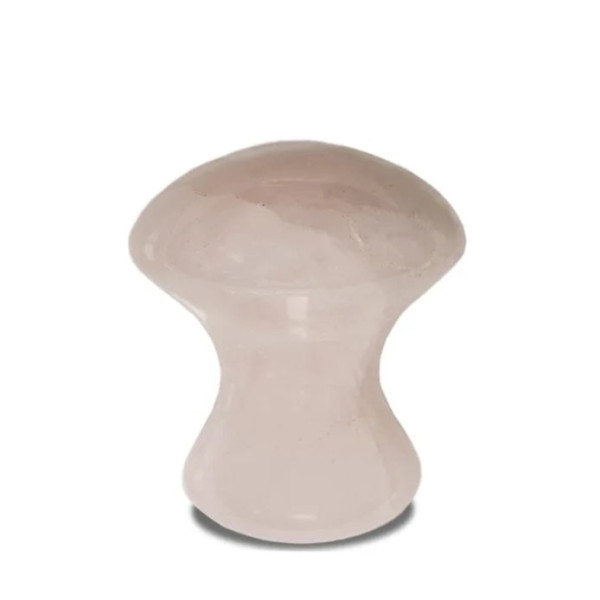 Tampon Gua Sha Quartz rose