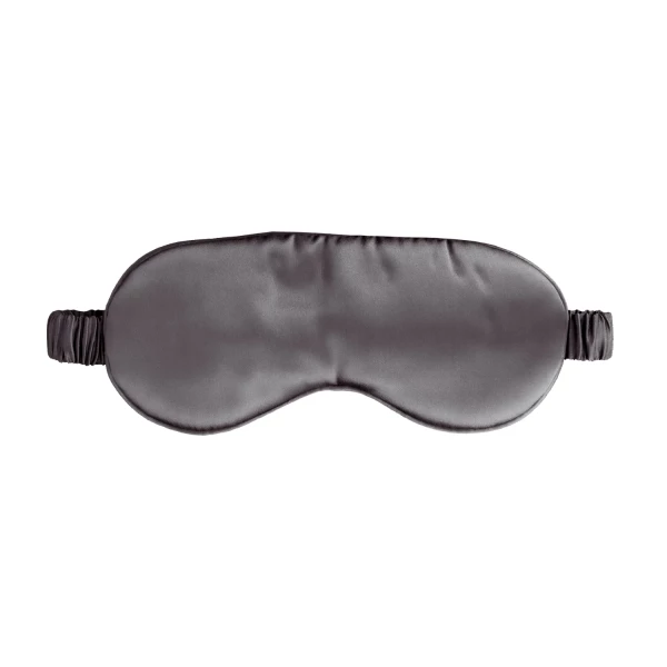 Sleep mask silk gray