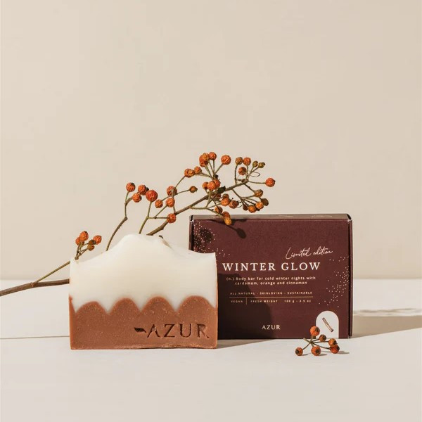 WINTER GLOW body soap, 100g