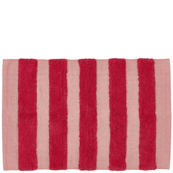 Cotton rug SUGAR, raspberry/pink, oekotex, 60x90cm