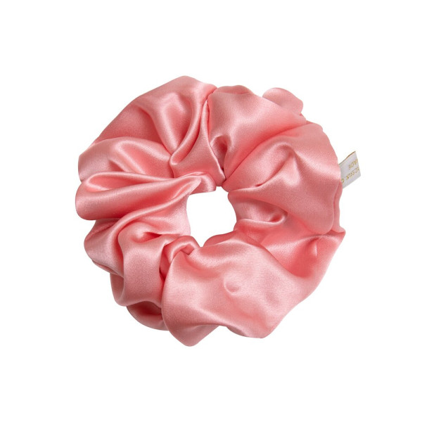 PURE SILK SCRUNCHIE rose