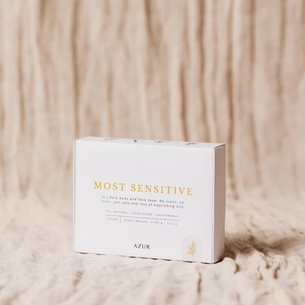 MOST SENSITIVE body soap, 100g