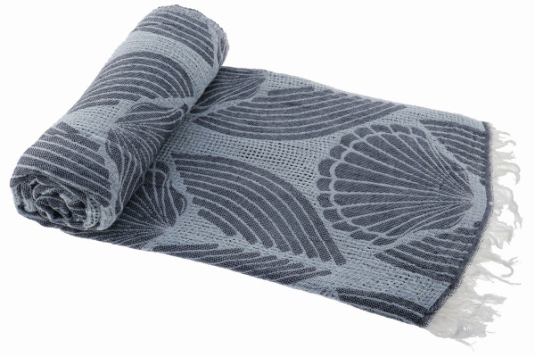 Hamam bath towel shell anthracite