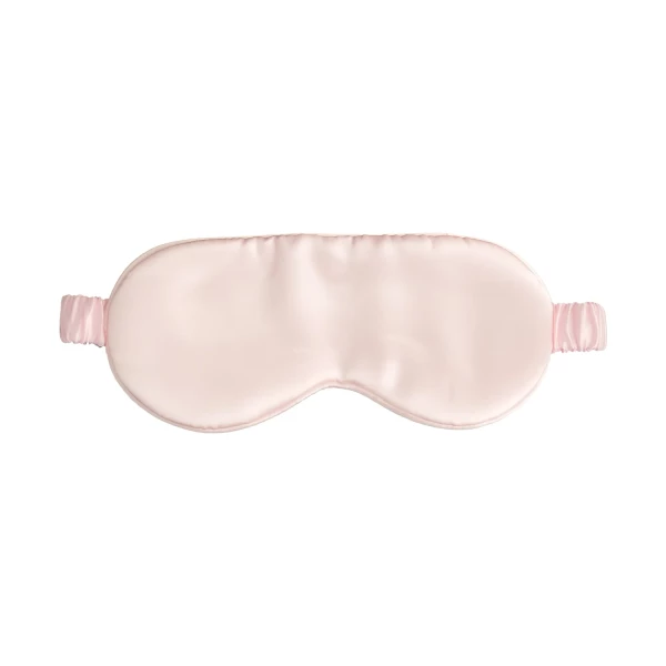 Sleep mask silk pink