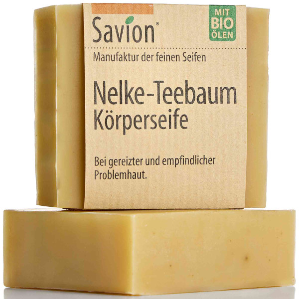 Savon corporel girofle arbre à thé, 80g