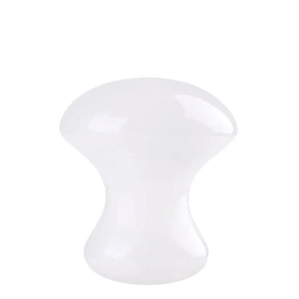 Tampon Gua Sha jade blanc