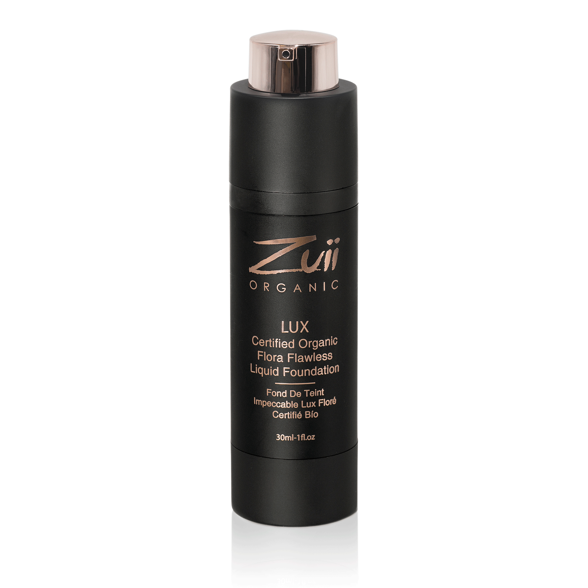 Zuii Lux Organic Flawless Liquid Foundation Dusk 30ml Fluid Make Up Teint Make Up Belladonna Naturkosmetik