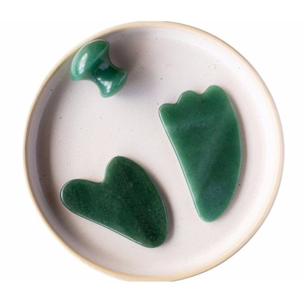 Gua Sha Heart Aventurine