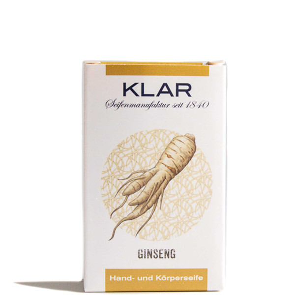 Savon au ginseng (sans huile de palme) 100g