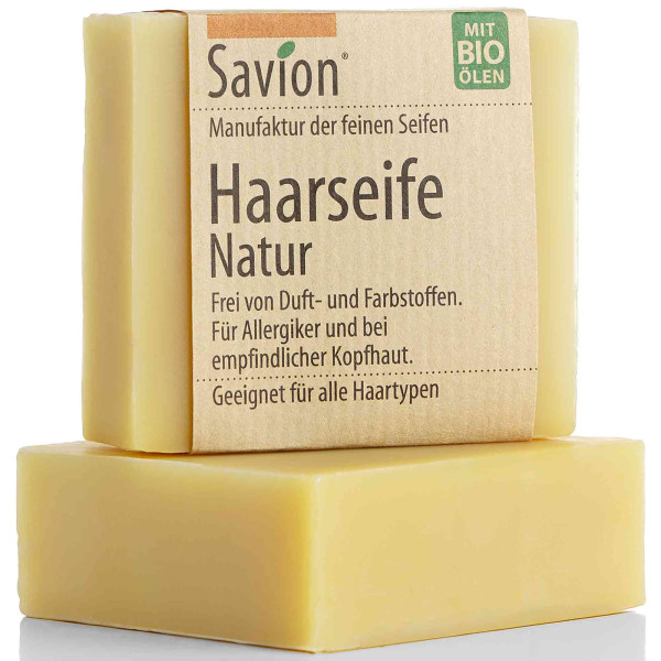 Savon pour les cheveux nature, 85g